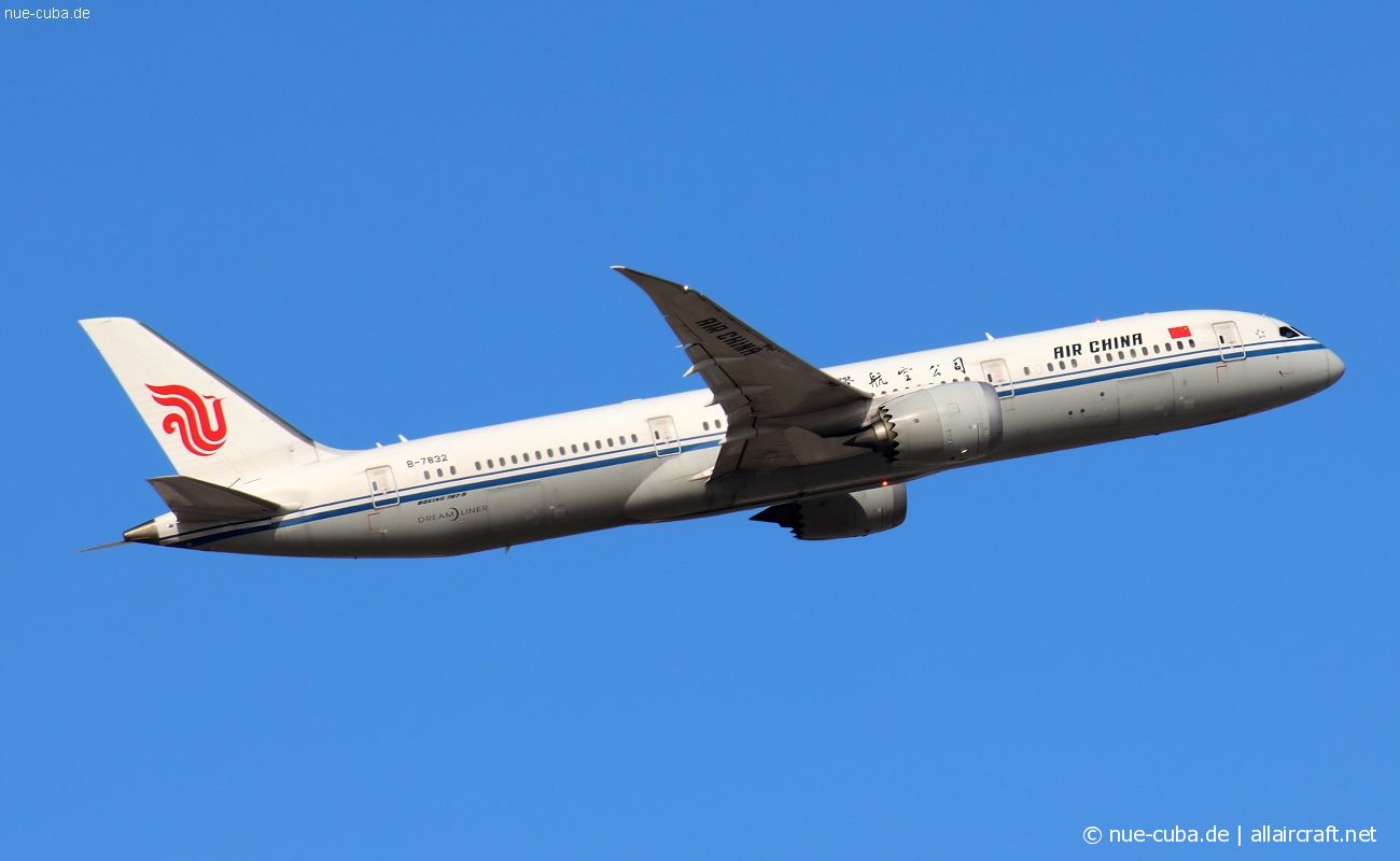B-7832 · Boeing 787-9 Dreamliner · (FRA / EDDF)