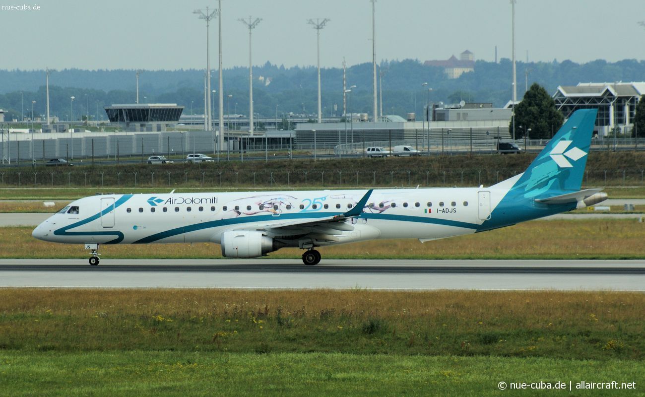 I-ADJS · Embraer 190-200LR · (MUC / EDDM)