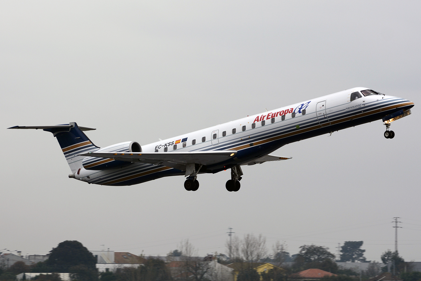 EC-KSS · Embraer ERJ-145MP · (OPO / LPPR)