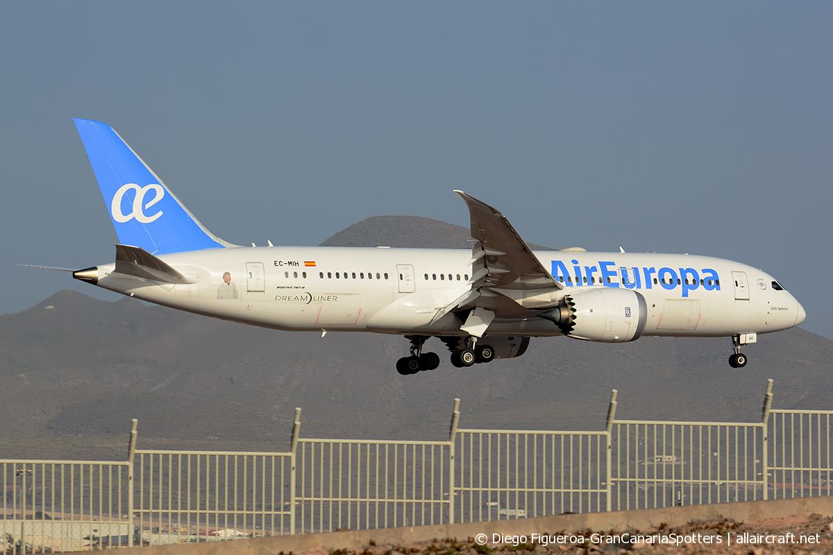 EC-MIH · Boeing 787-8 Dreamliner · (LPA / GCLP)