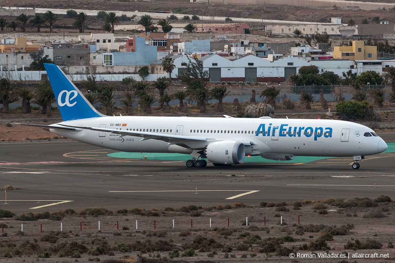 EC-NBX · Boeing 787-9 Dreamliner · (LPA / GCLP)
