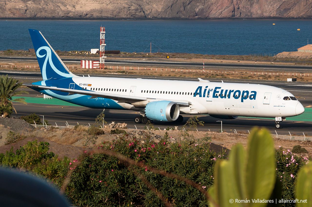 EC-NVX · Boeing 787-9 Dreamliner · (LPA / GCLP)