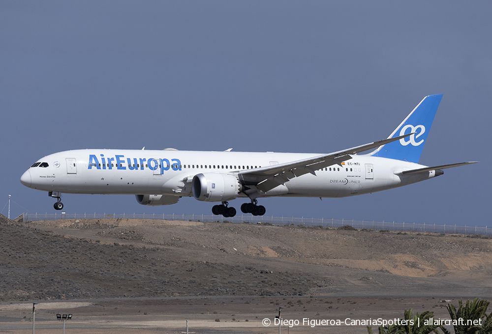 EC-MTI · Boeing 787-9 Dreamliner · (LPA / GCLP)