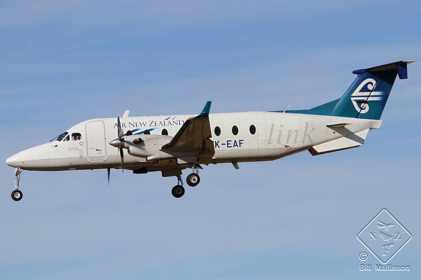 ZK-EAF · Beechcraft 1900D · (CHC / NZCH)