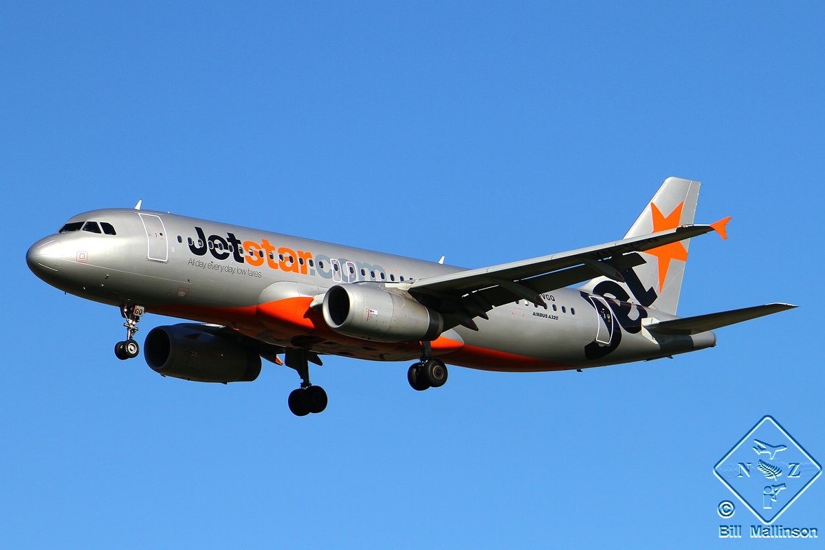 VH-VGQ · Airbus A320-232 · (CHC/NZCH)