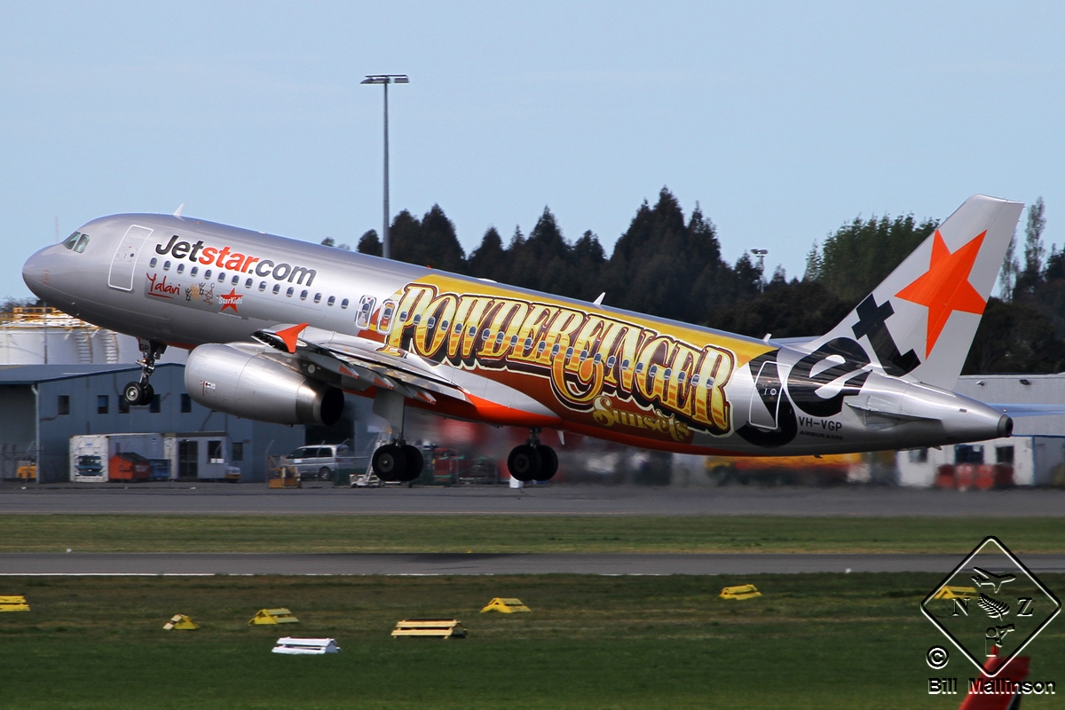 VH-VGP · Airbus A320-232 · (CHC / NZCH)