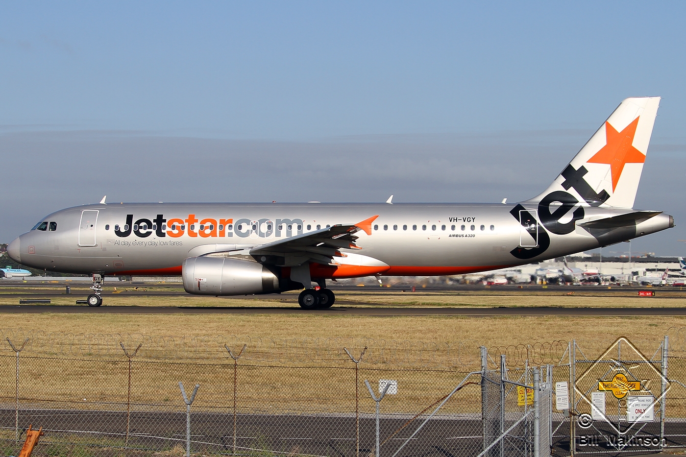 VH-VGY · Airbus A320-232 · (SYD / YSSY)