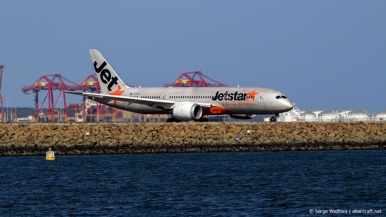 VH-VKB · Boeing 787-8 Dreamliner · (SYD / YSSY)