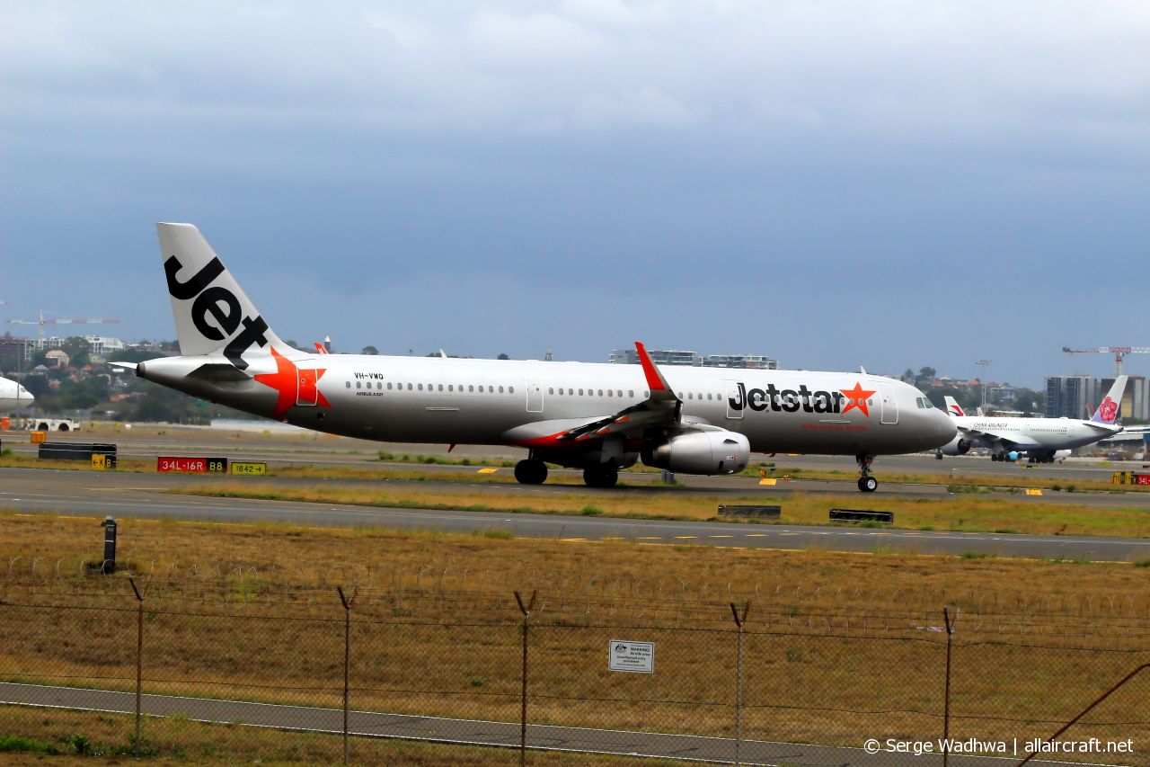 VH-VWQ · Airbus A321-231 · (SYD / YSSY)