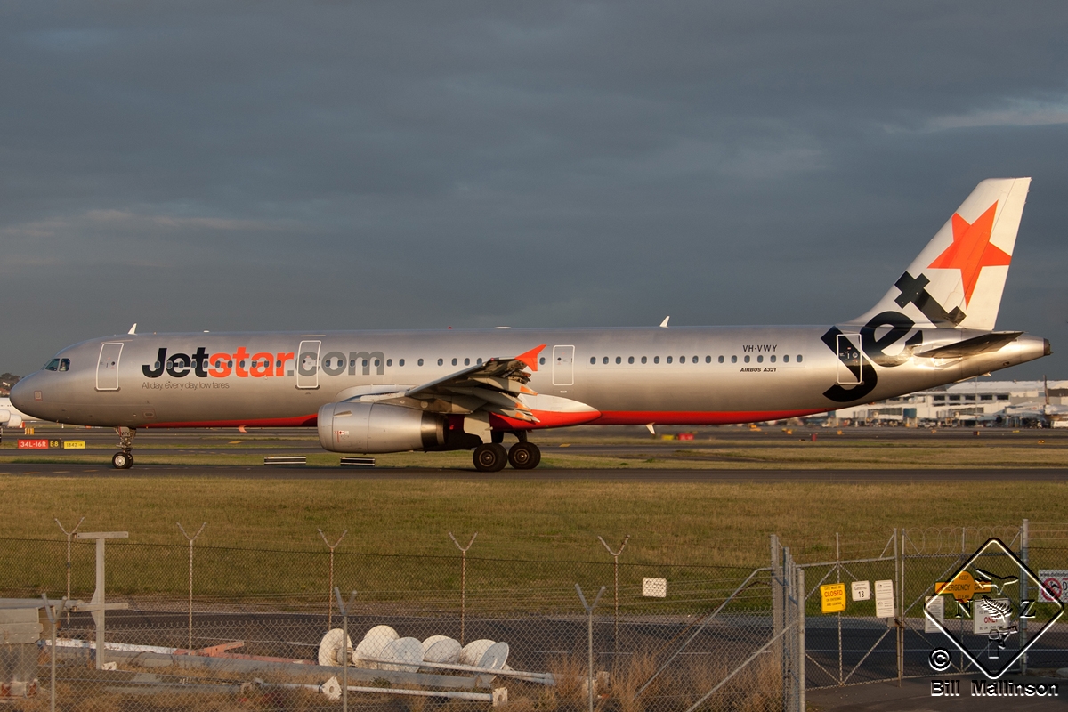 VH-VWY · Airbus A321-231 · (SYD / YSSY)