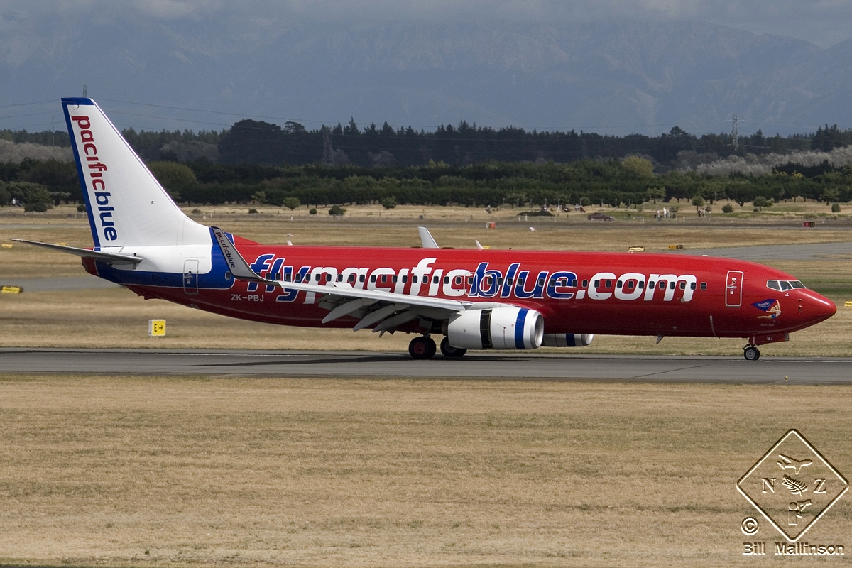 ZK-PBJ · Boeing 737-8FE(WL) · (CHC / NZCH)