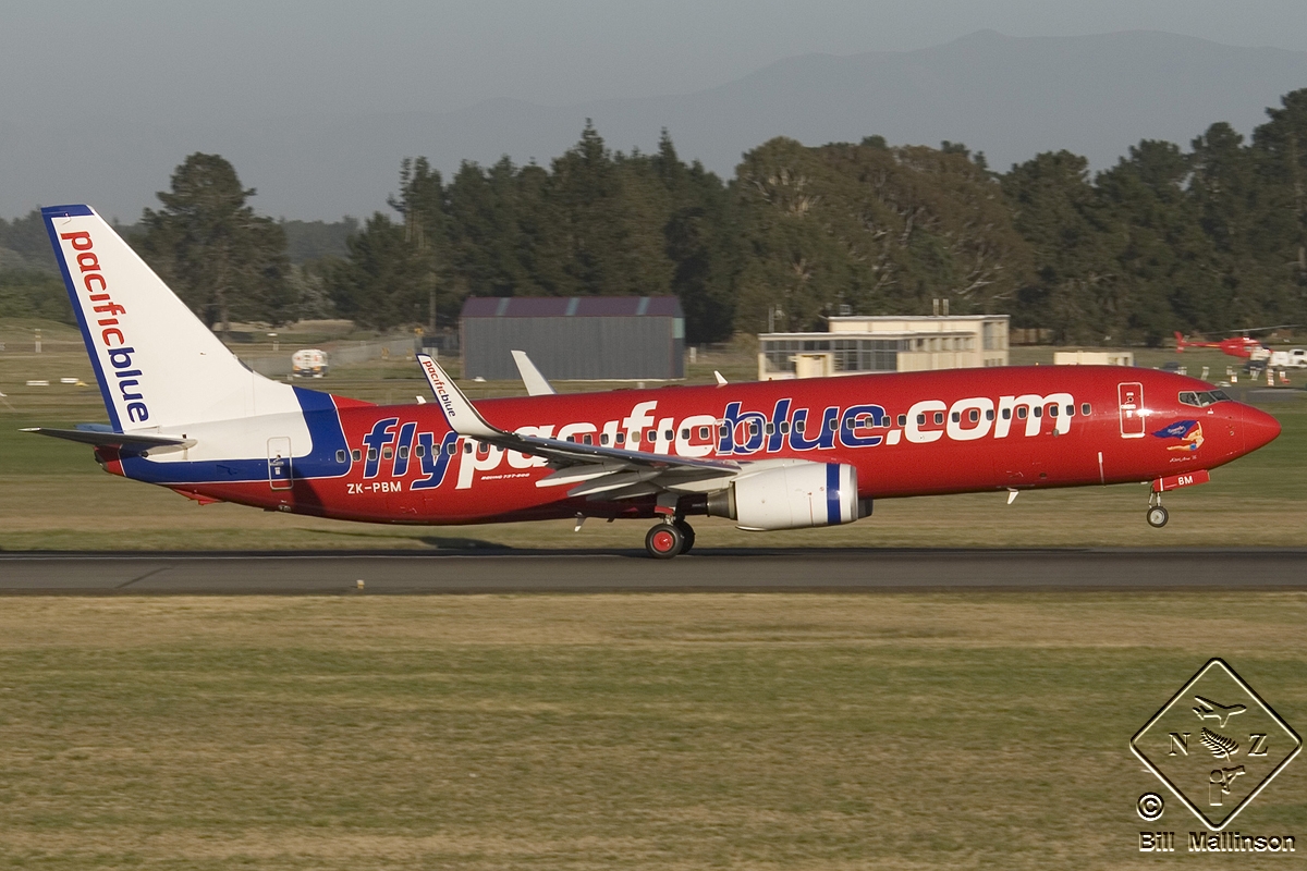 ZK-PBM · Boeing 737-8FE(WL) · (CHC / NZCH)