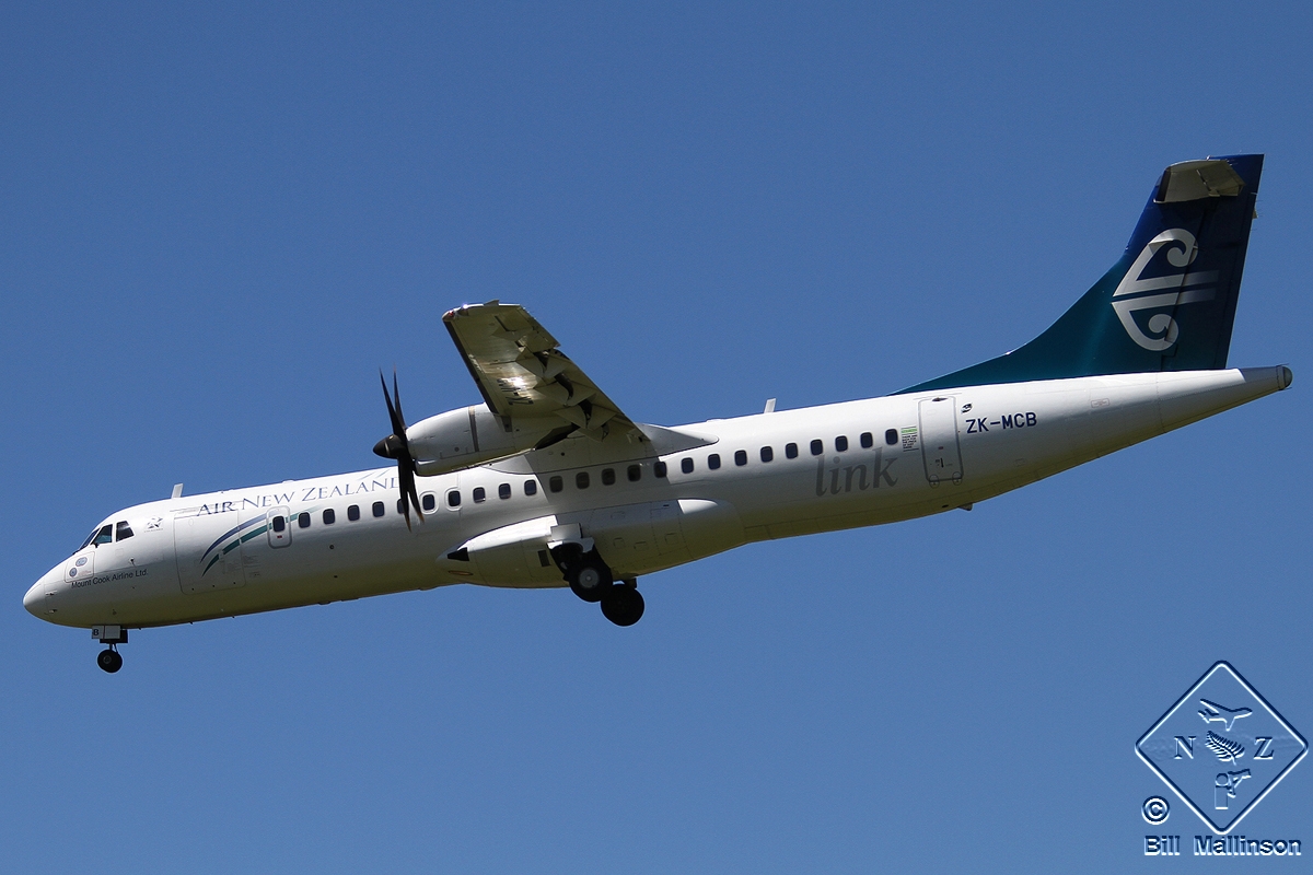 ZK-MCB · ATR-72-500 · (CHC / NZCH)