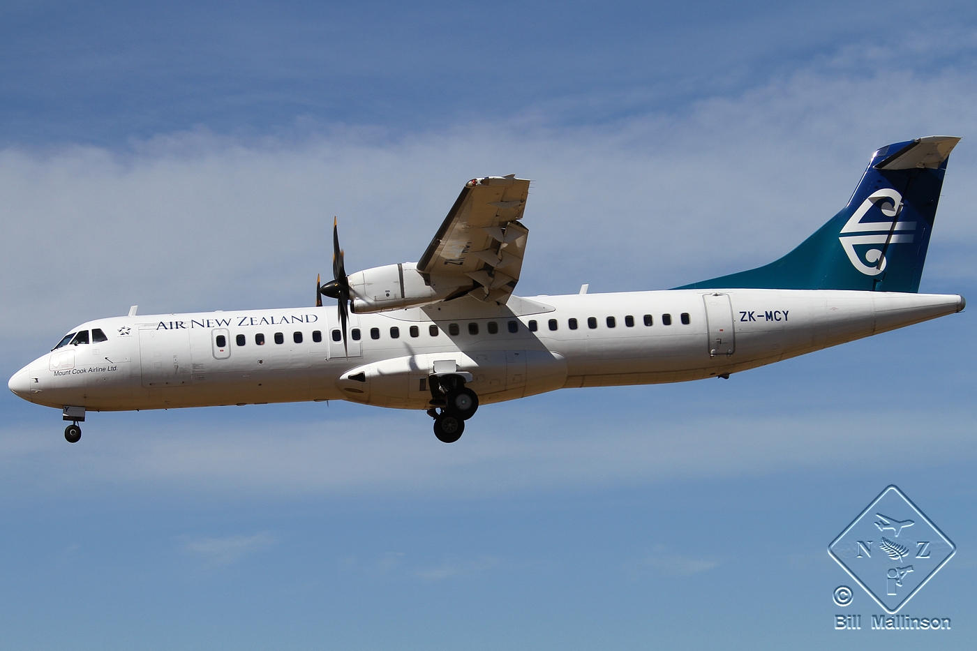 ZK-MCY · ATR-72-500 · (CHC / NZCH)