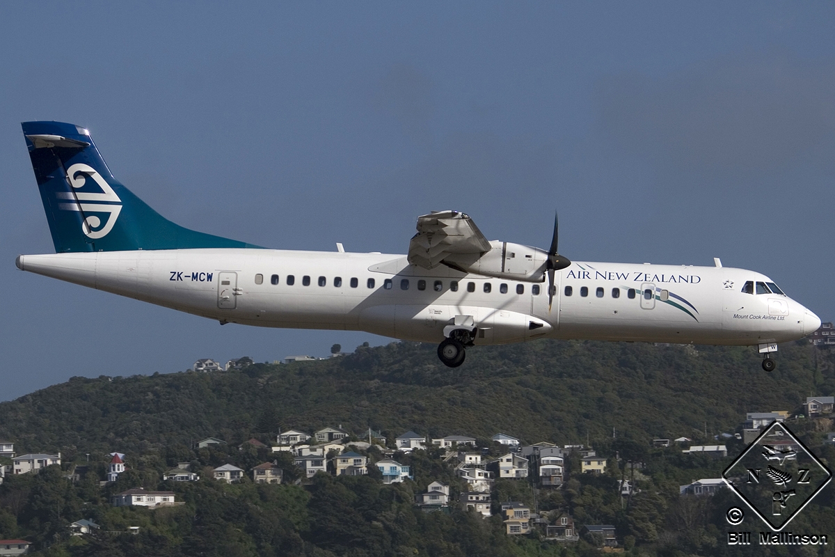 ZK-MCW · ATR-72-500 · (WLG / NZWN)