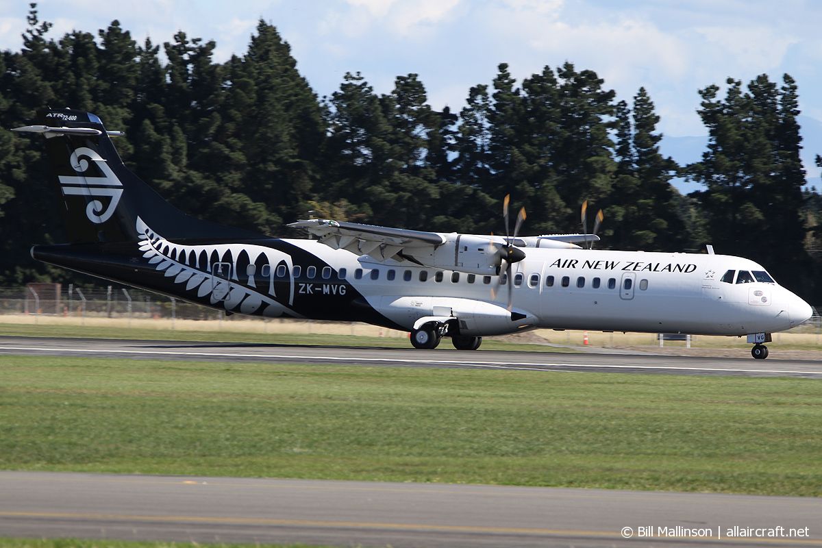 ZK-MVG · ATR-72-600 · (CHC / NZCH)