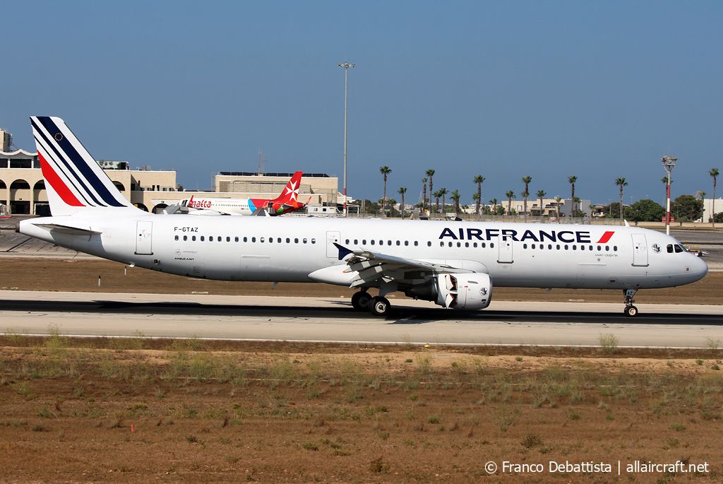 F-GTAZ · Airbus A321-212 · (MLA / LMML)
