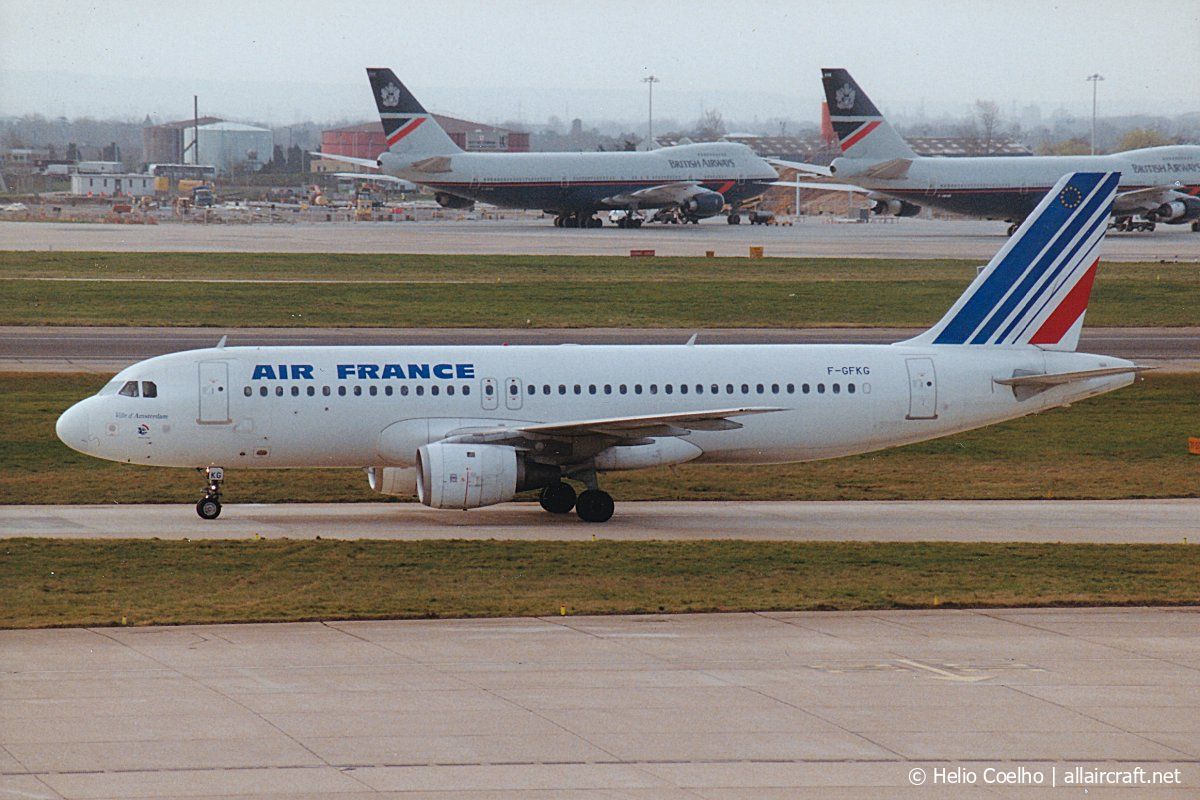 F-GFKG · Airbus A320-111 · (LHR / EGLL)