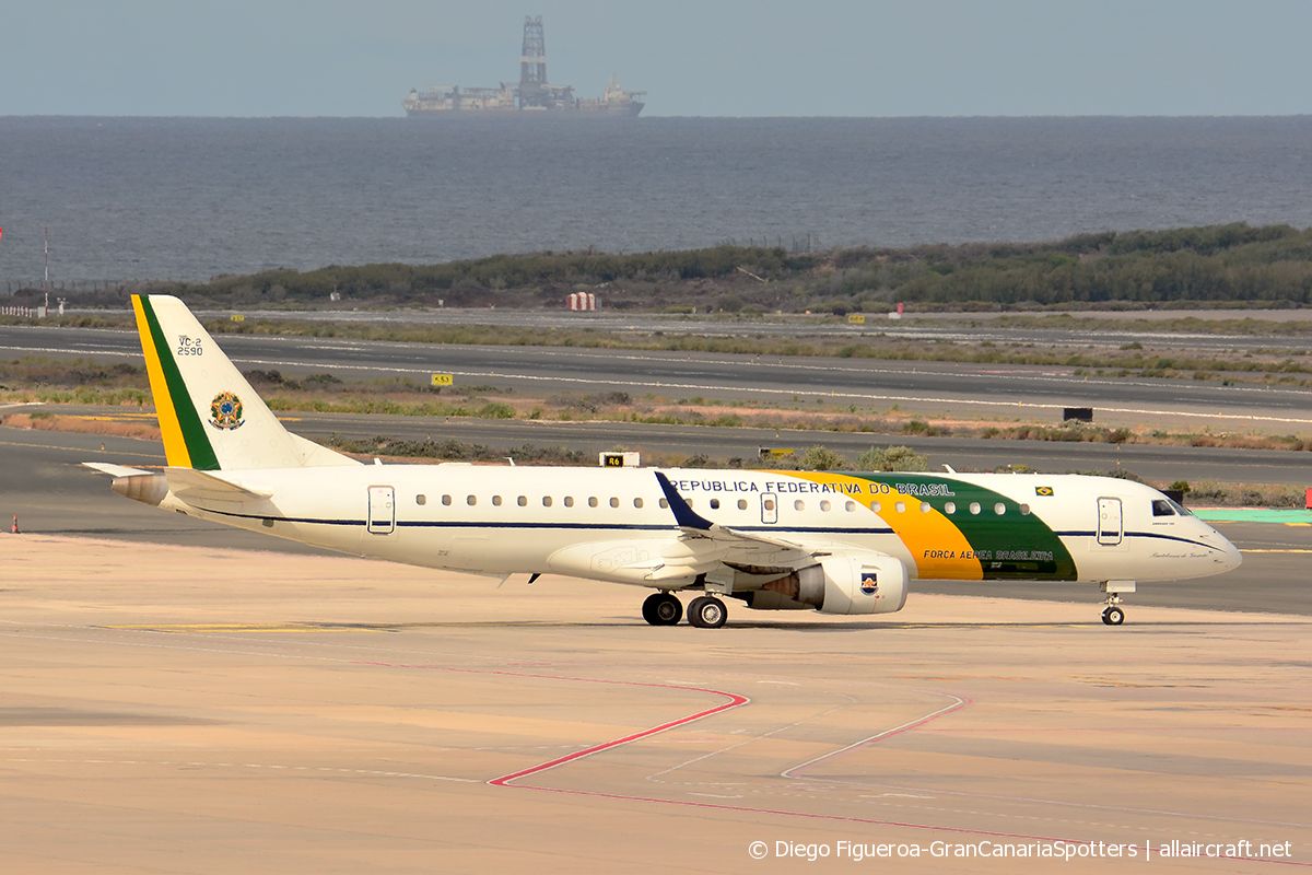 FAB2590 · Embraer VC-2 · (LPA / GCLP)