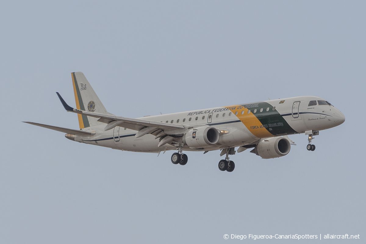FAB2590 · Embraer VC-2 · (LPA / GCLP)