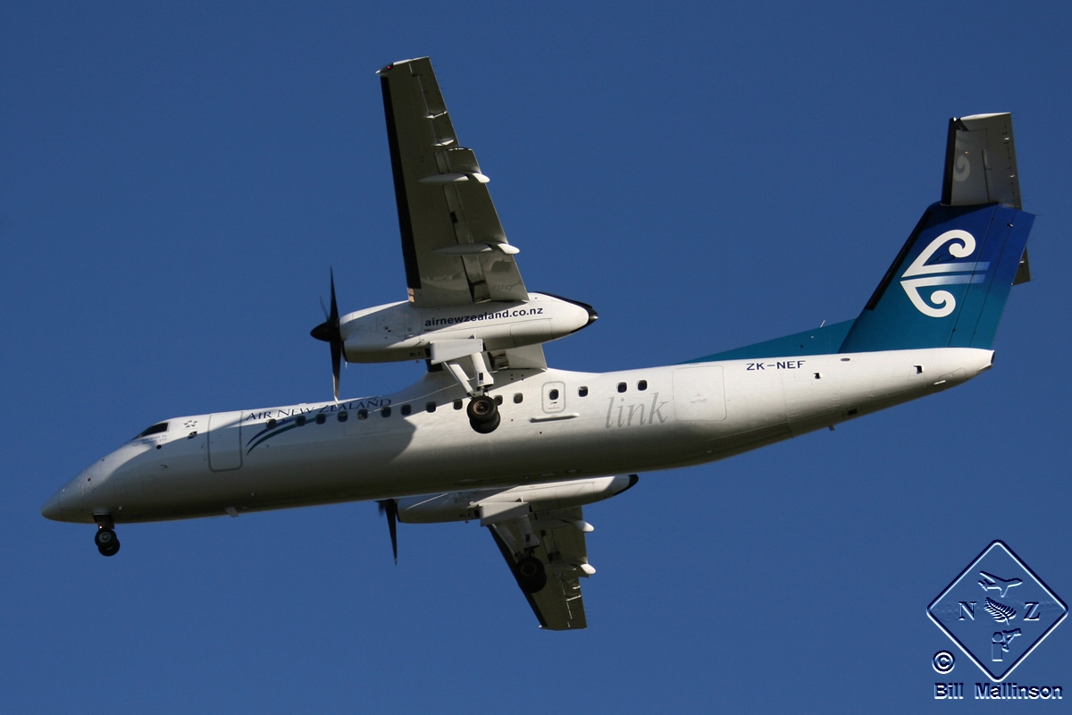 ZK-NEF · Bombardier Dash 8-Q311 · (CHC / NZCH)
