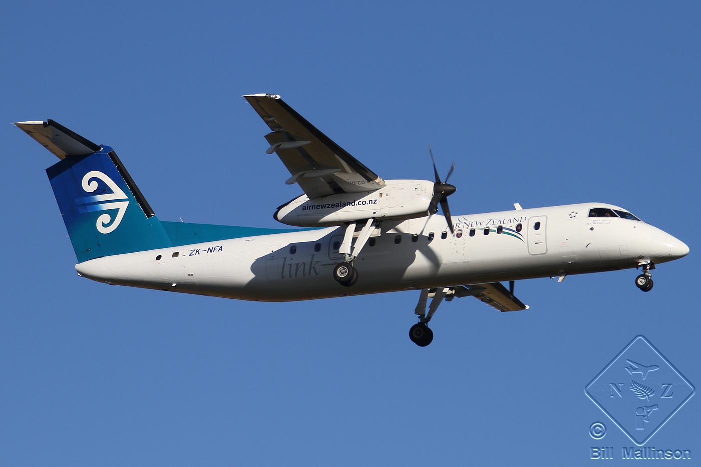 ZK-NFA · Bombardier Dash 8-Q311 · (CHC / NZCH)