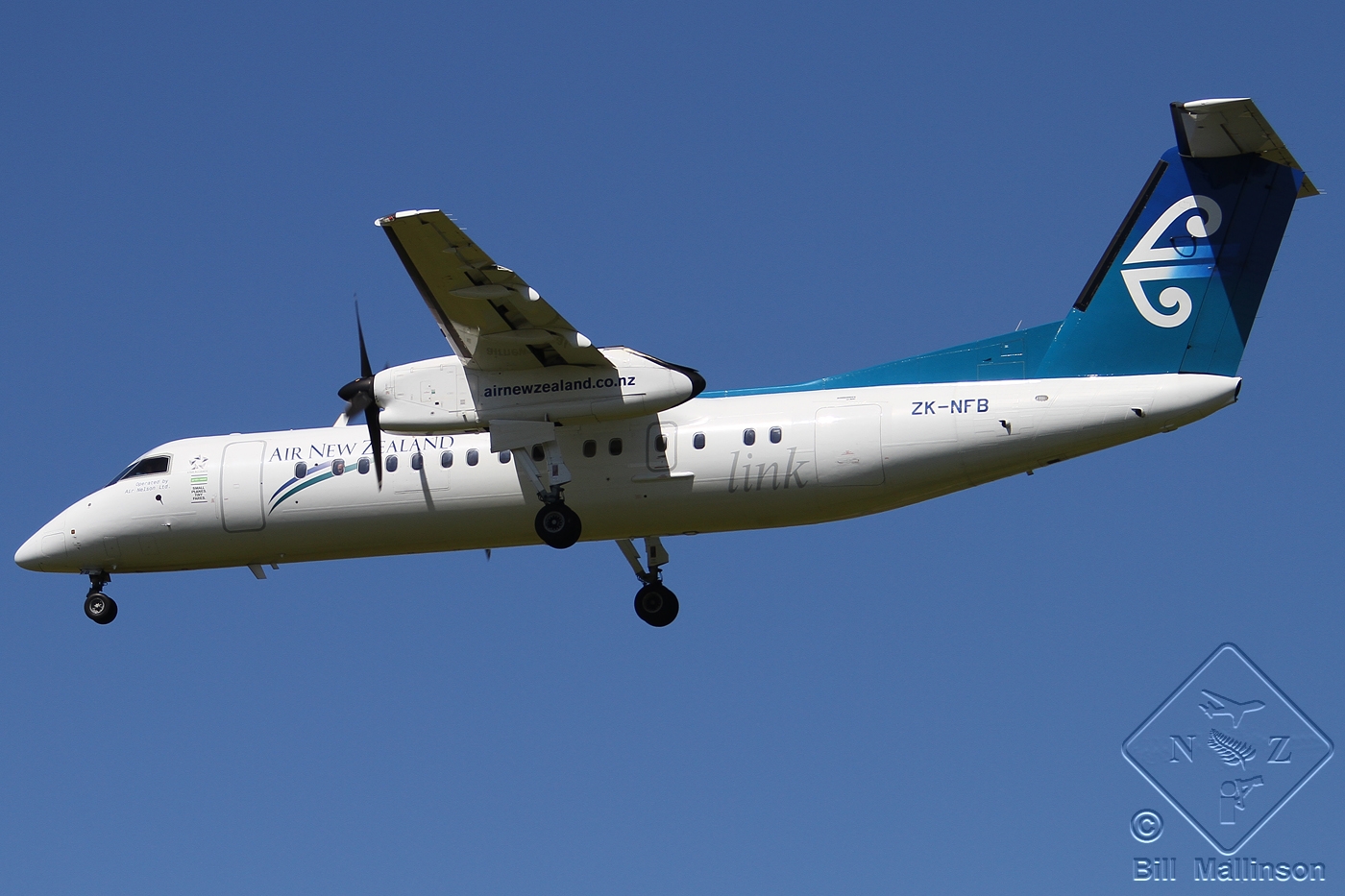 ZK-NFB · Bombardier Dash 8-Q311 · (CHC / NZCH)