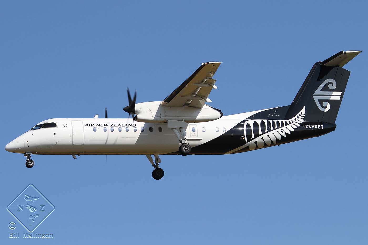 ZK-NET · Bombardier Dash 8-Q311 · (CHC / NZCH)
