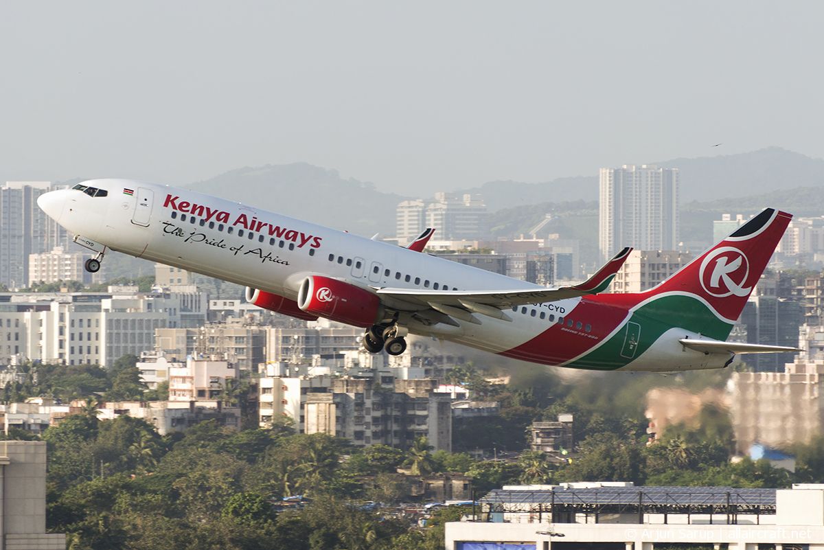 5Y-CYD · Boeing 737-8HX(WL) · (BOM / VABB)