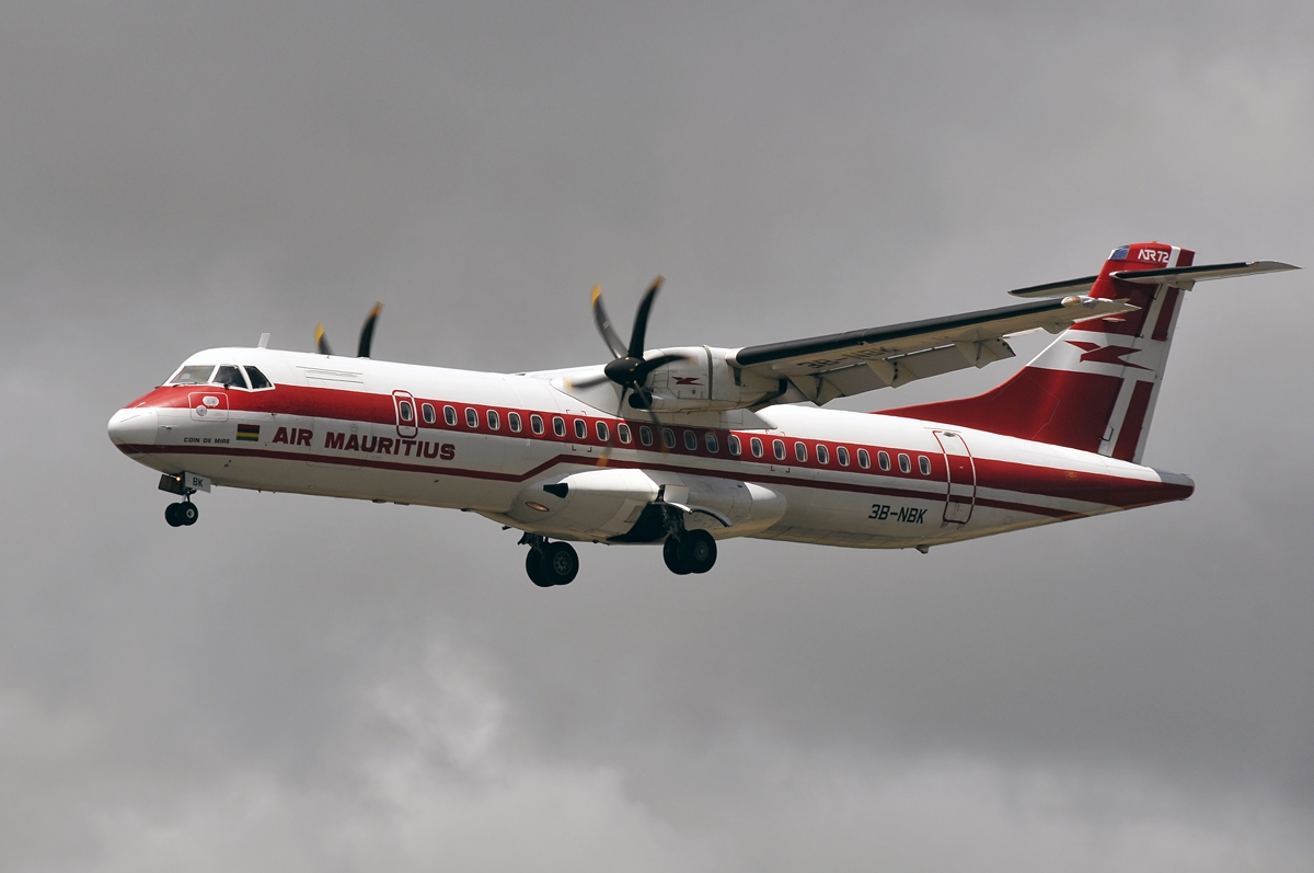 3B-NBK · ATR-72-500 · (MRU / FIMP)