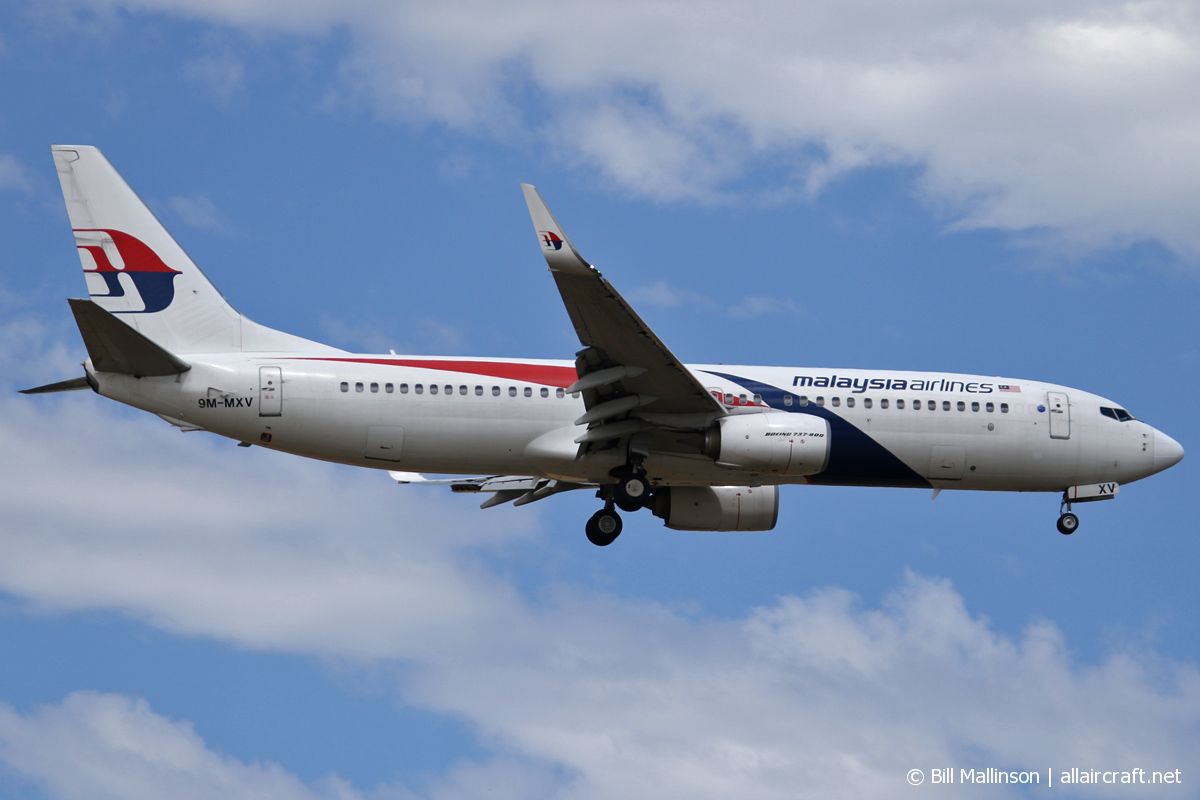 9M-MXV · Boeing 737-8H6(WL) · (PER / YPPH)