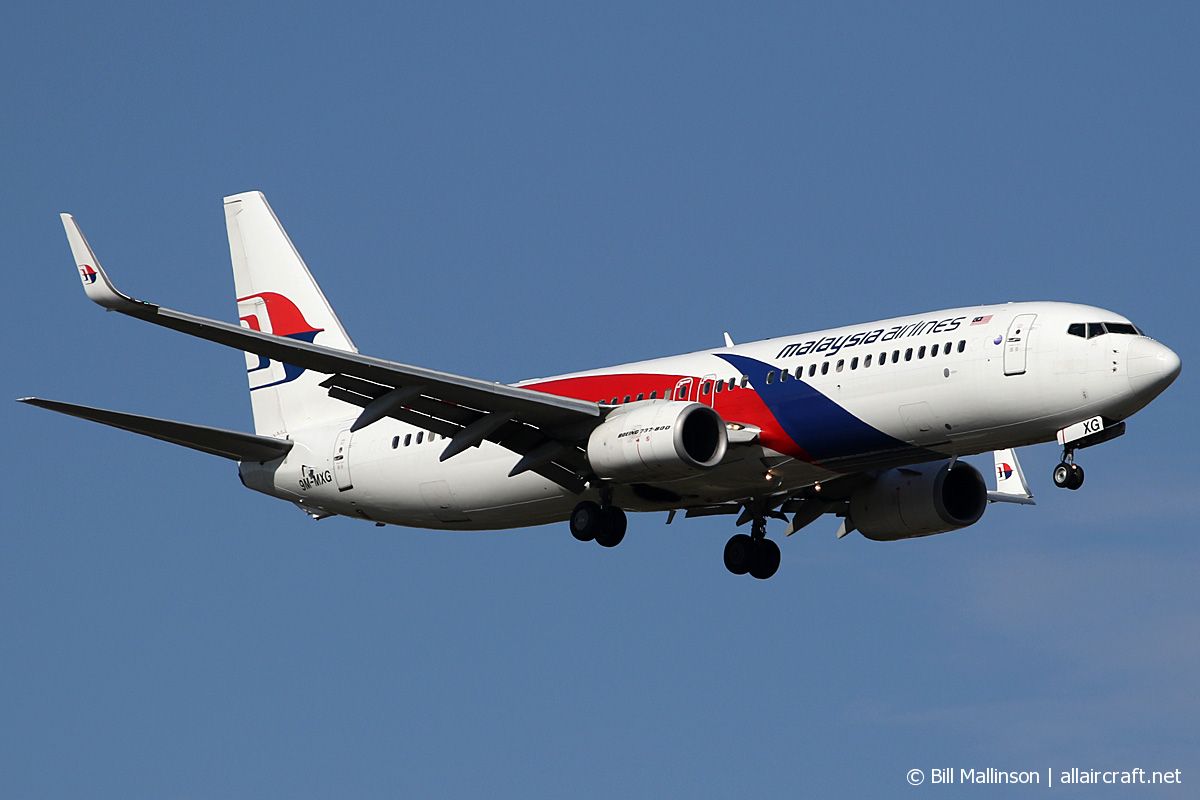 9M-MXG · Boeing 737-8H6(WL) · (PER / YPPH)