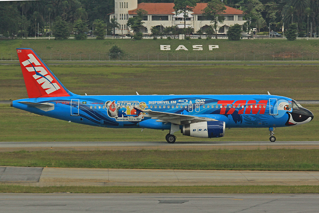 PT-MZN · Airbus A320-231 · (GRU / SBGR)