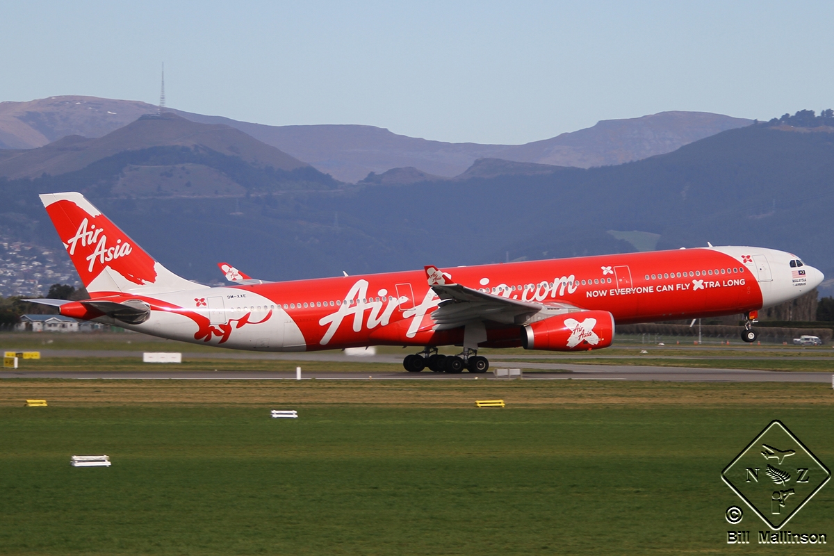 9M-XXE · Airbus A330-343X · (CHC / NZCH)