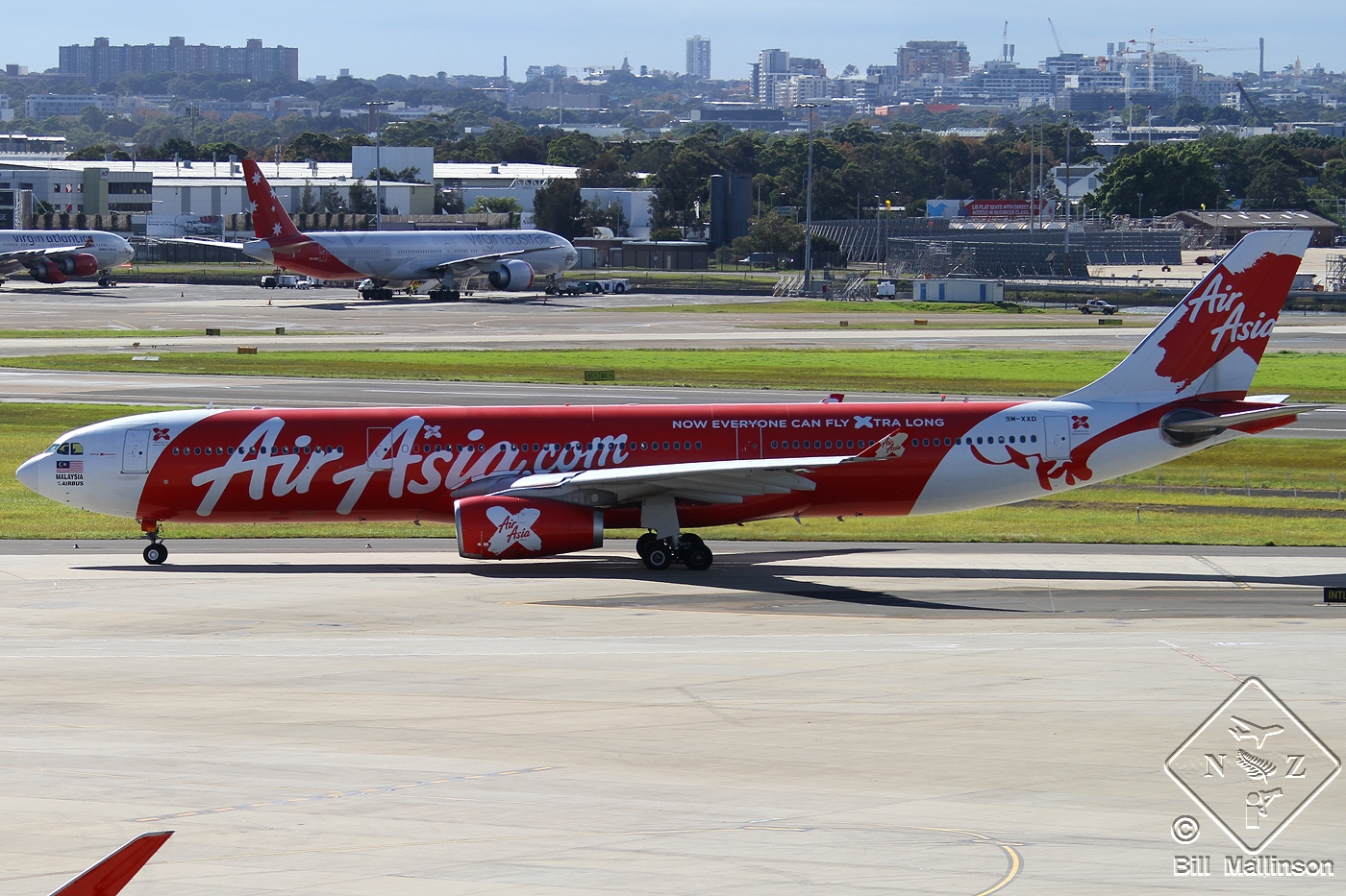 9M-XXD · Airbus A330-343X · (SYD / YSSY)