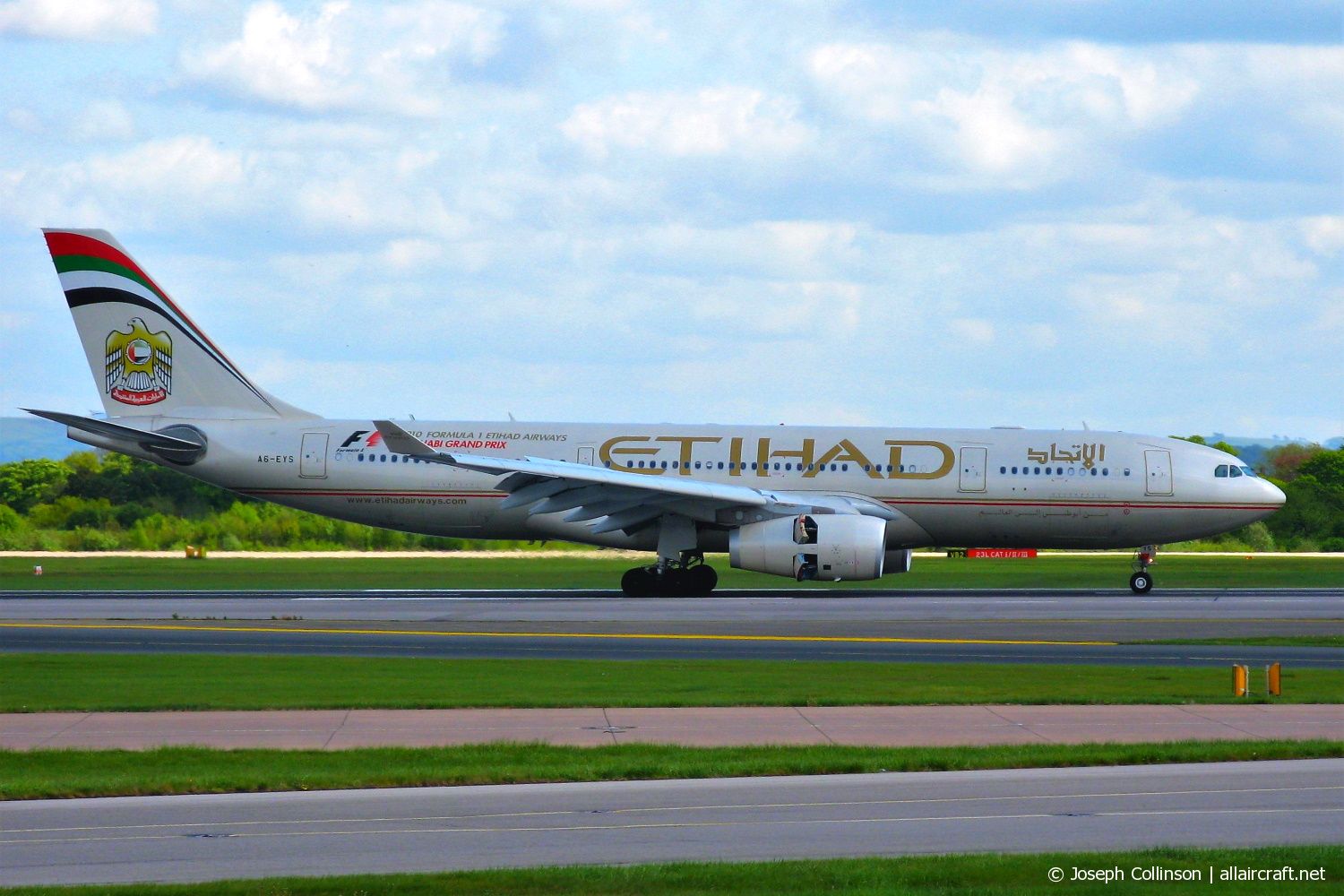 A6-EYS · Airbus A330-243 · (MAN / EGCC)