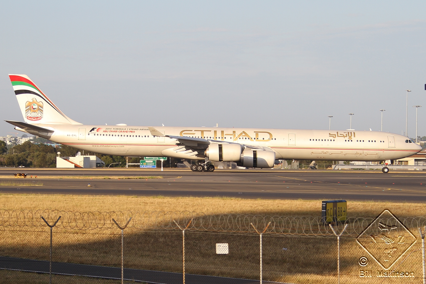 A6-EHL · Airbus A340-642 · (SYD / YSSY)