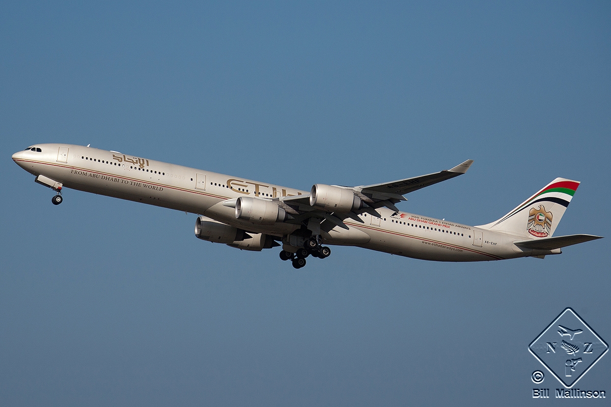 A6-EHF · Airbus A340-642 · (SYD / YSSY)