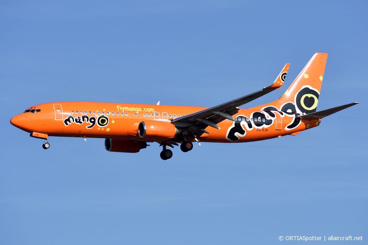ZS-SJN · Boeing 737-85F(WL) · (JNB / FAOR)