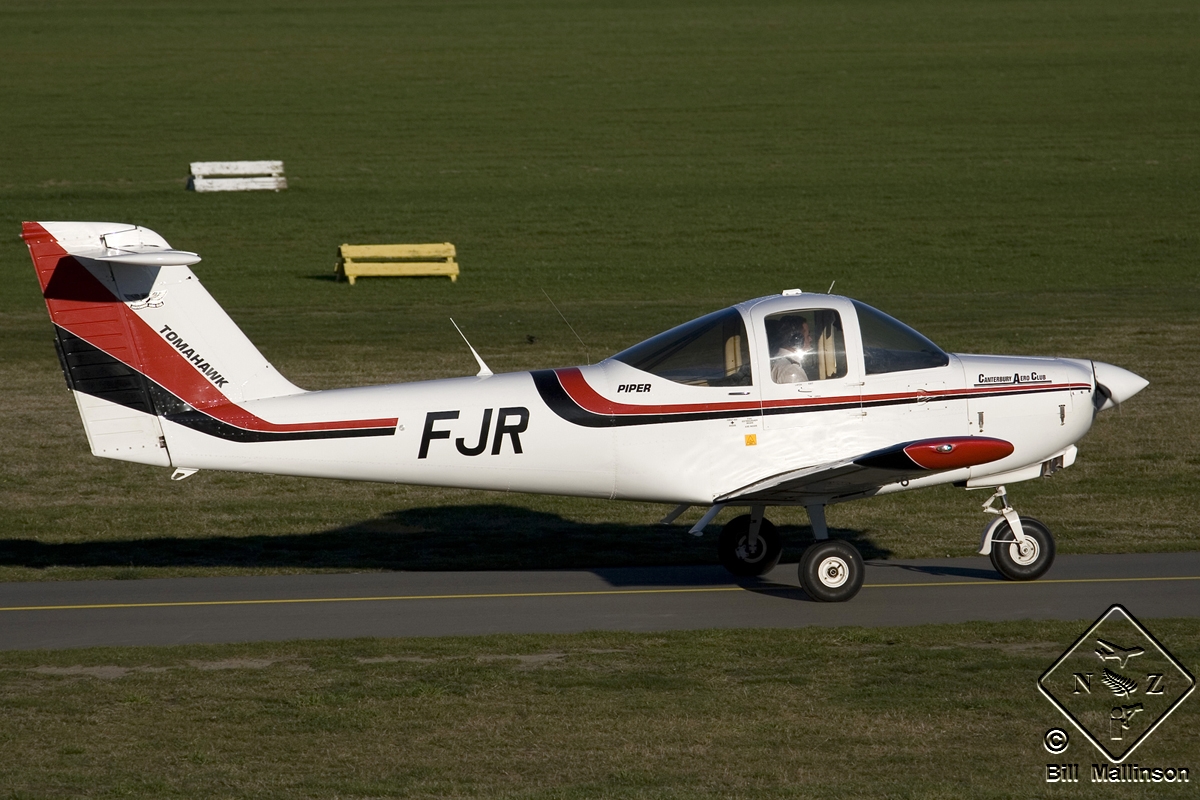 ZK-FJR · Piper PA-38-112 Tomahawk · (CHC / NZCH)
