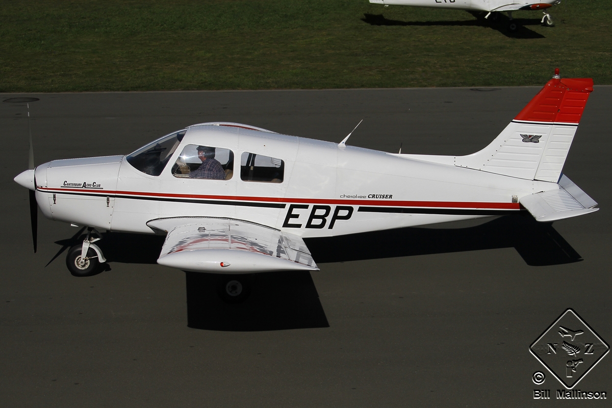 ZK-EBP · Piper PA-28-140 Cherokee Cruiser · (CHC / NZCH)