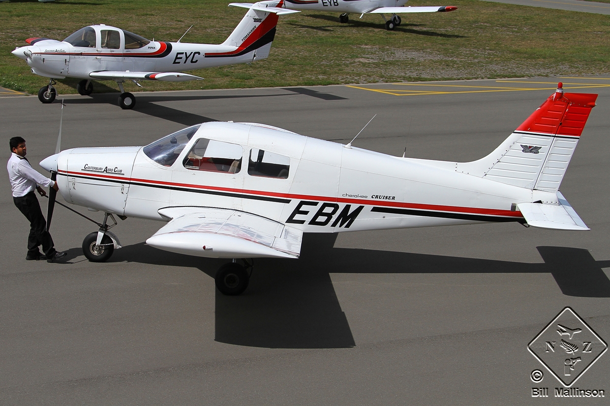 ZK-EBM · Piper PA-28-140 Cherokee Cruiser · (CHC / NZCH)