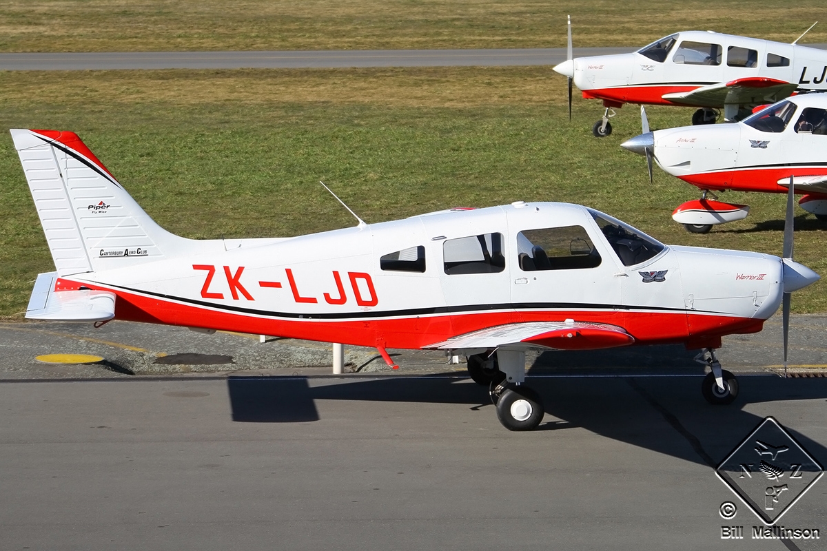 ZK-LJD · Piper PA-28-161 Warrior III · (CHC / NZCH)