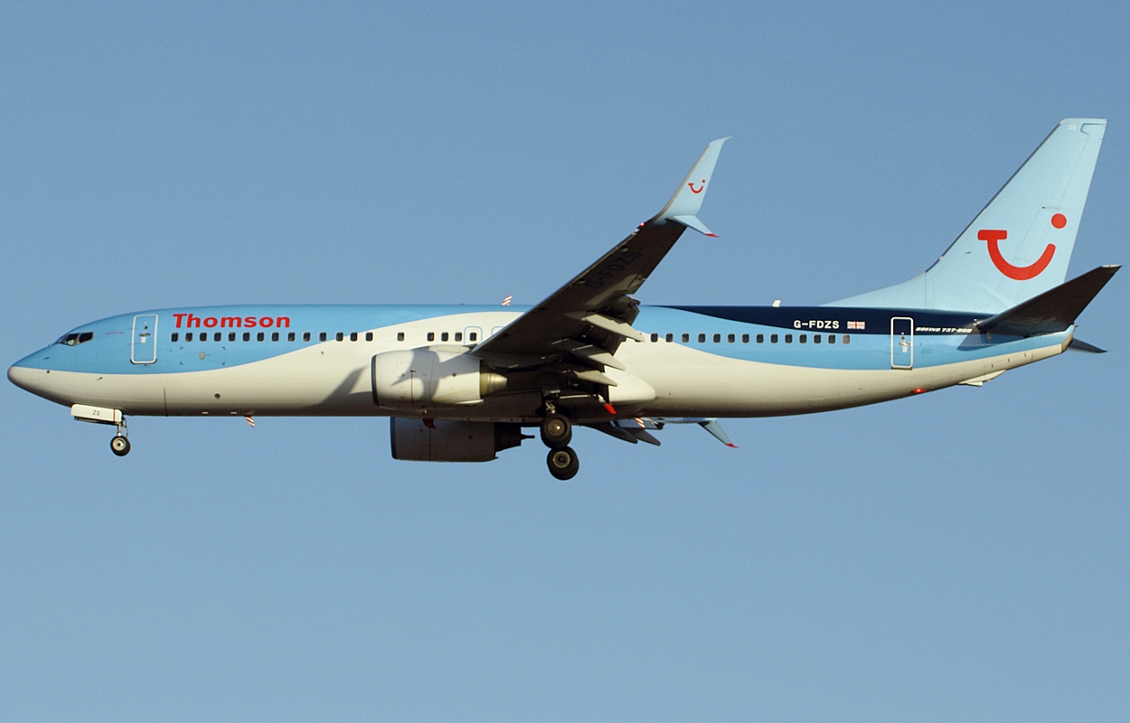 G-FDZS · Boeing 737-8K5(WL) · (LPA / GCLP)
