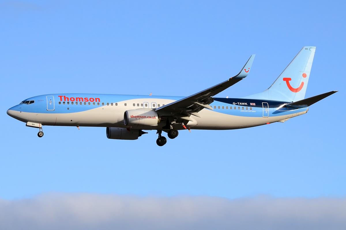 G-TAWK · Boeing 737-8K5 · (LPA / GCLP)