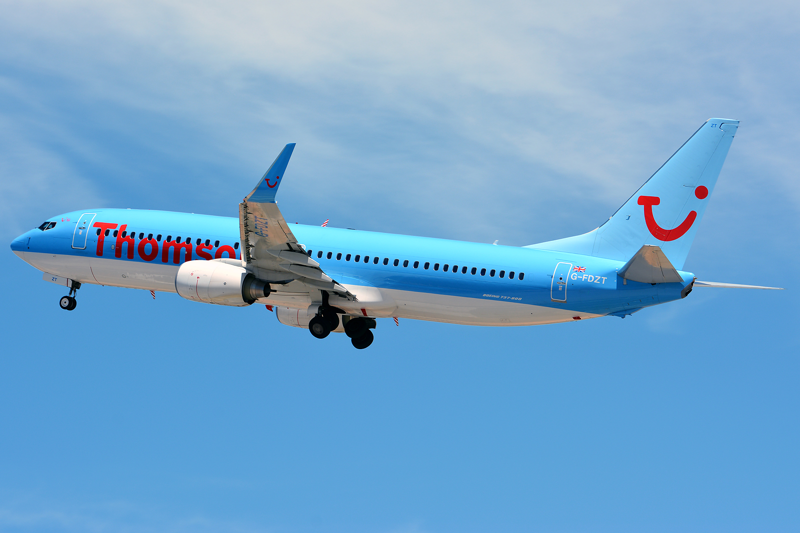 G-FDZT · Boeing 737-8K5(WL) · (FAO / LPFR)