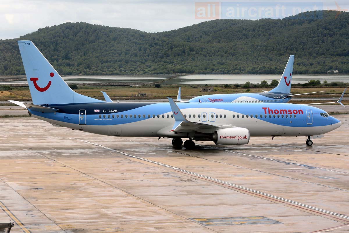 G-TAWL · Boeing 737-8K5(WL) · (IBZ / LEIB)