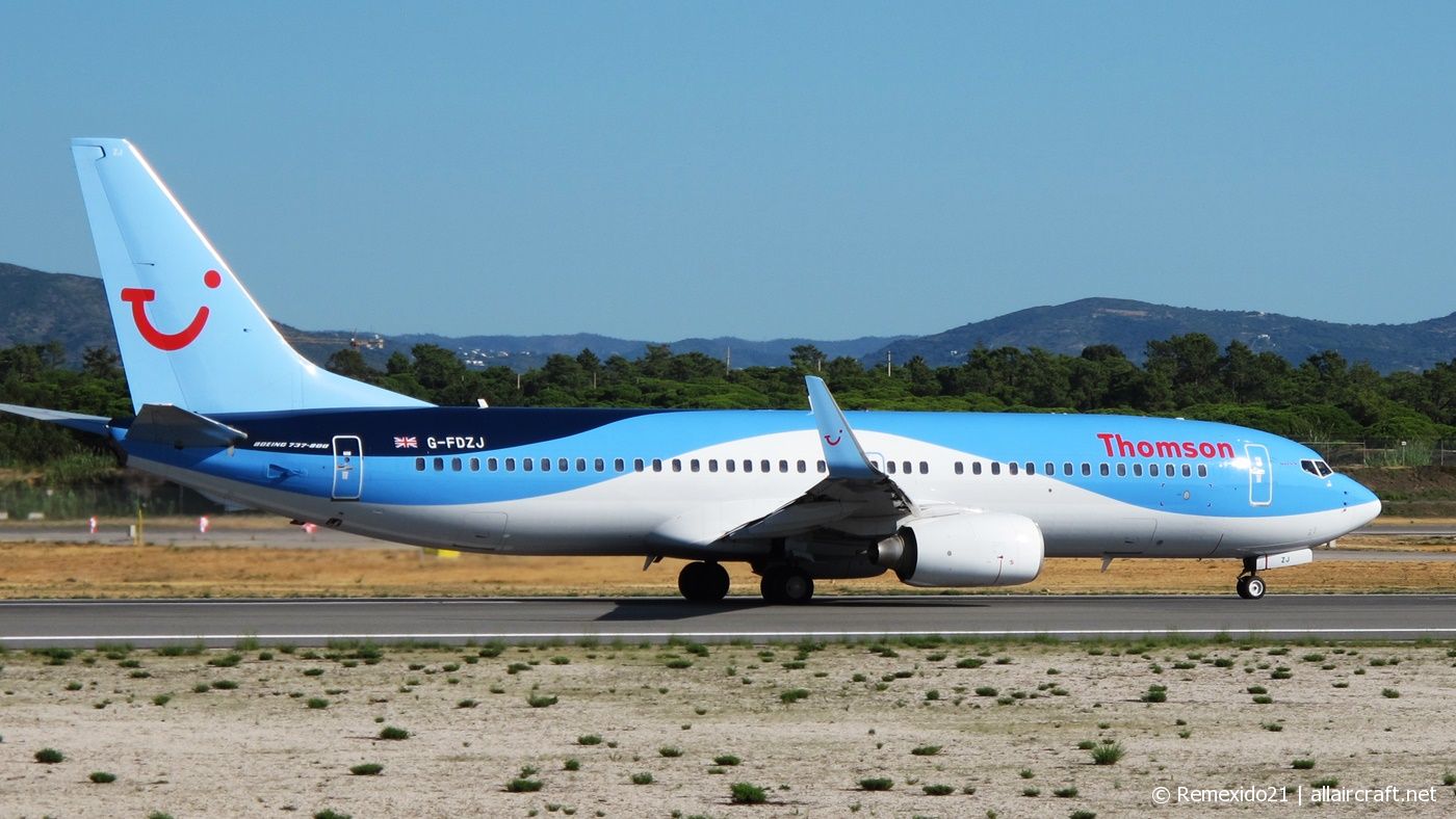 G-FDZJ · Boeing 737-8K5(WL) · (FAO / LPFR)