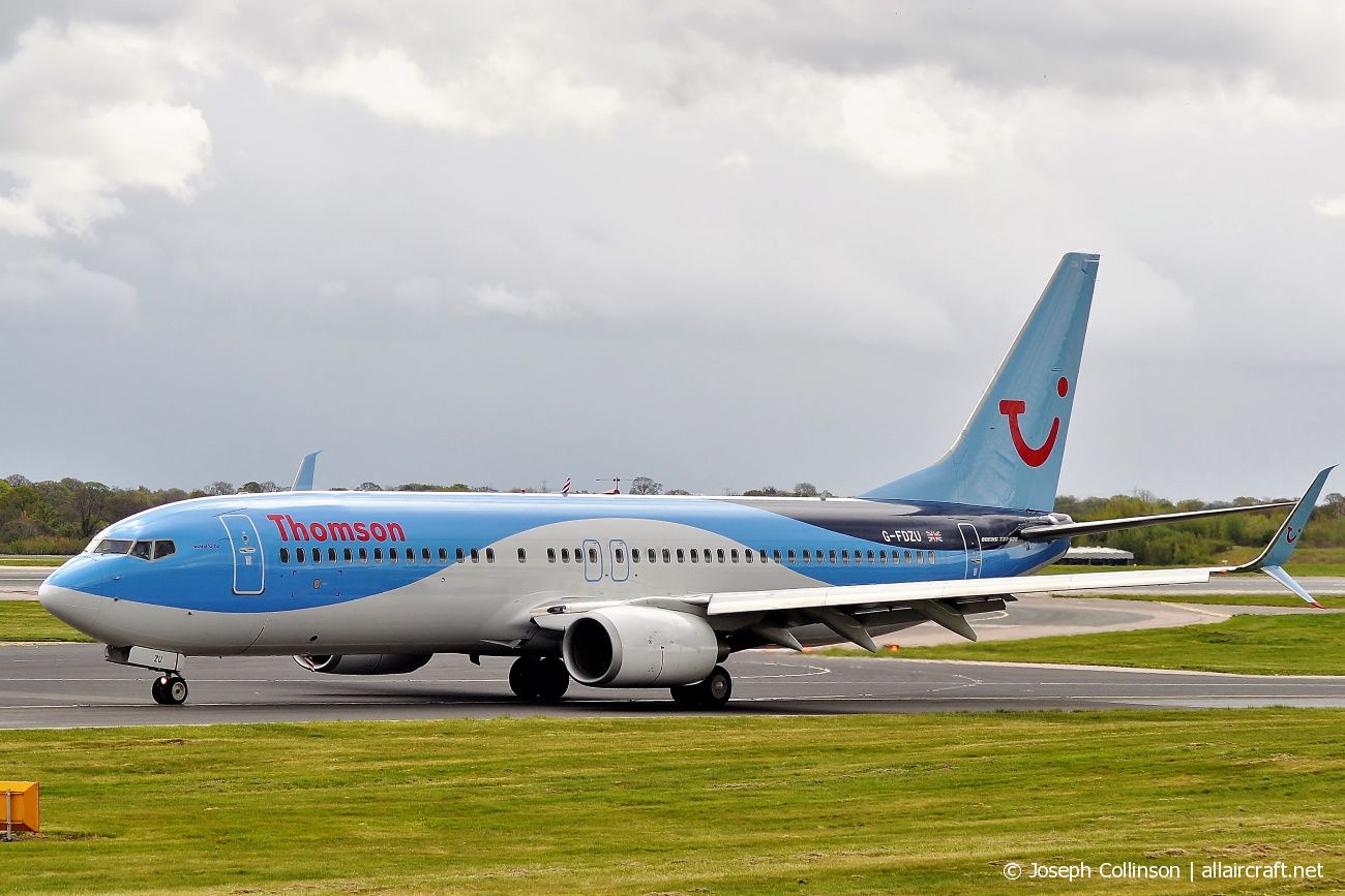G-FDZU · Boeing 737-8K5(WL) · (MAN / EGCC)
