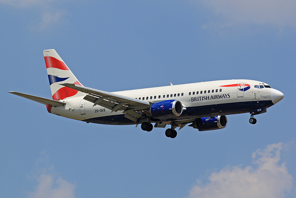 ZS-OKB · Boeing 737-376 · (JNB / FAOR)